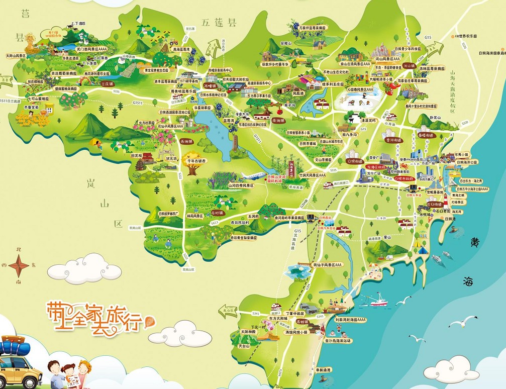 吊罗山乡景区使用手绘地图给景区能带来什么好处？
